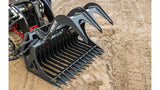 Ignite Attachments 44 in Mini Skid Steer Rock Grapple
