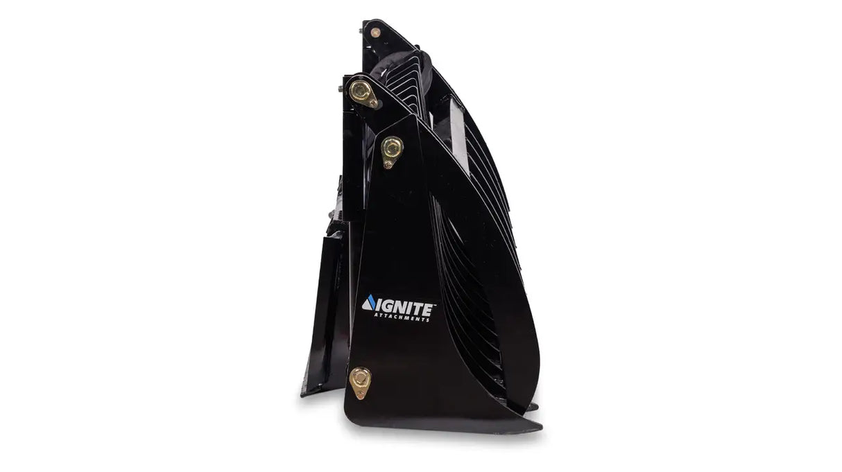 Ignite Attachments 66 in Skid Steer Rake Grapple