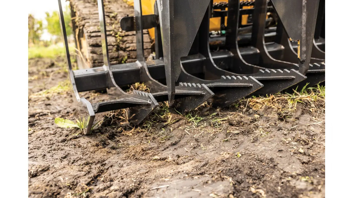 Ignite Attachments 74.6 in Skid Steer Root Grapple