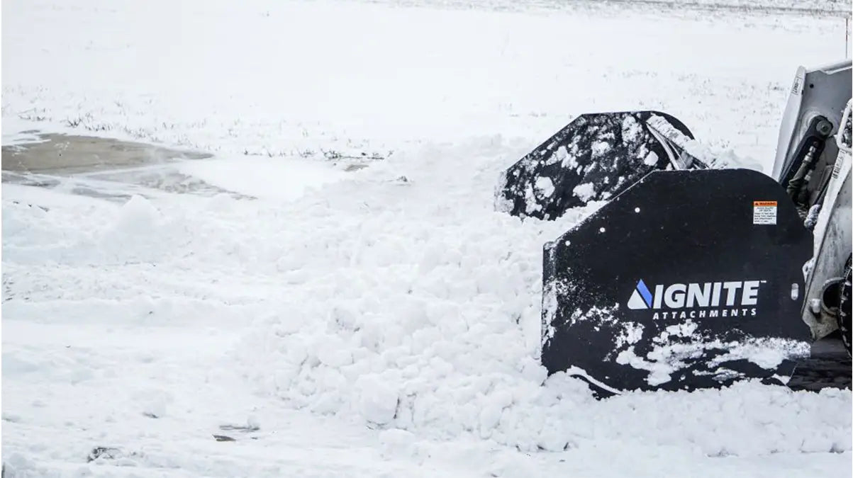 Ignite Attachments 85 in Skid Steer Snow Pusher