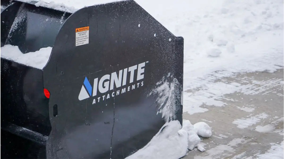 Ignite Attachments 85 in Skid Steer Snow Pusher