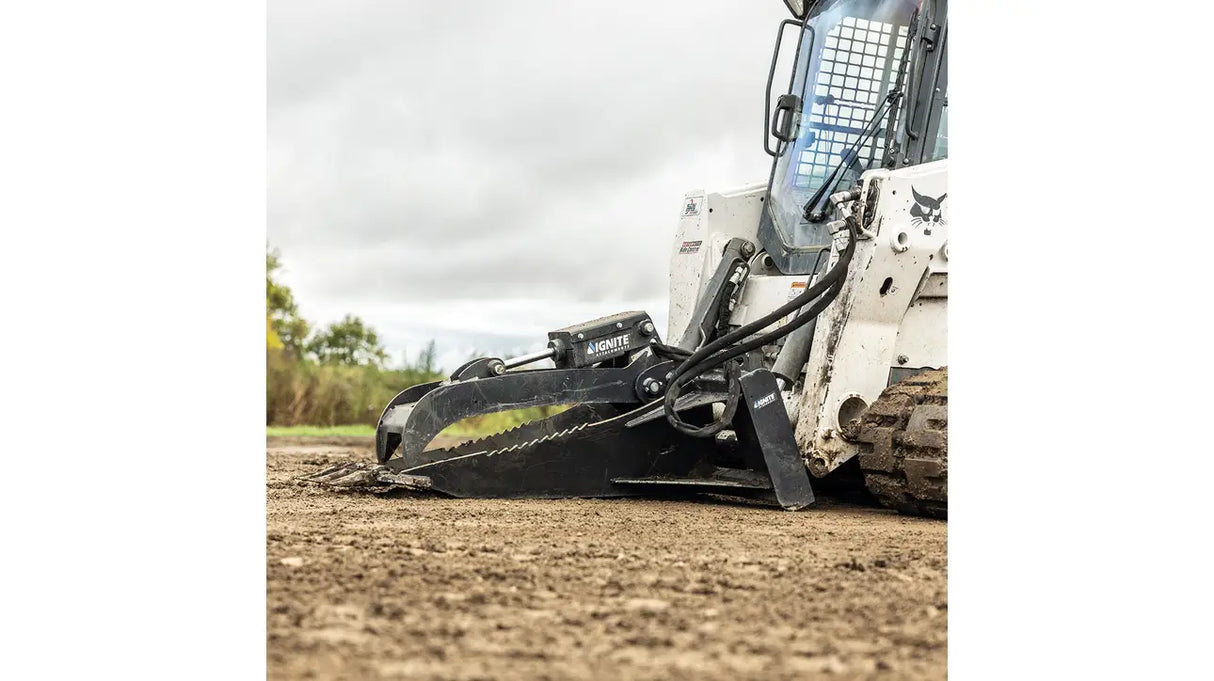 Ignite Attachments 46.6 in Skid Steer Stump Bucket