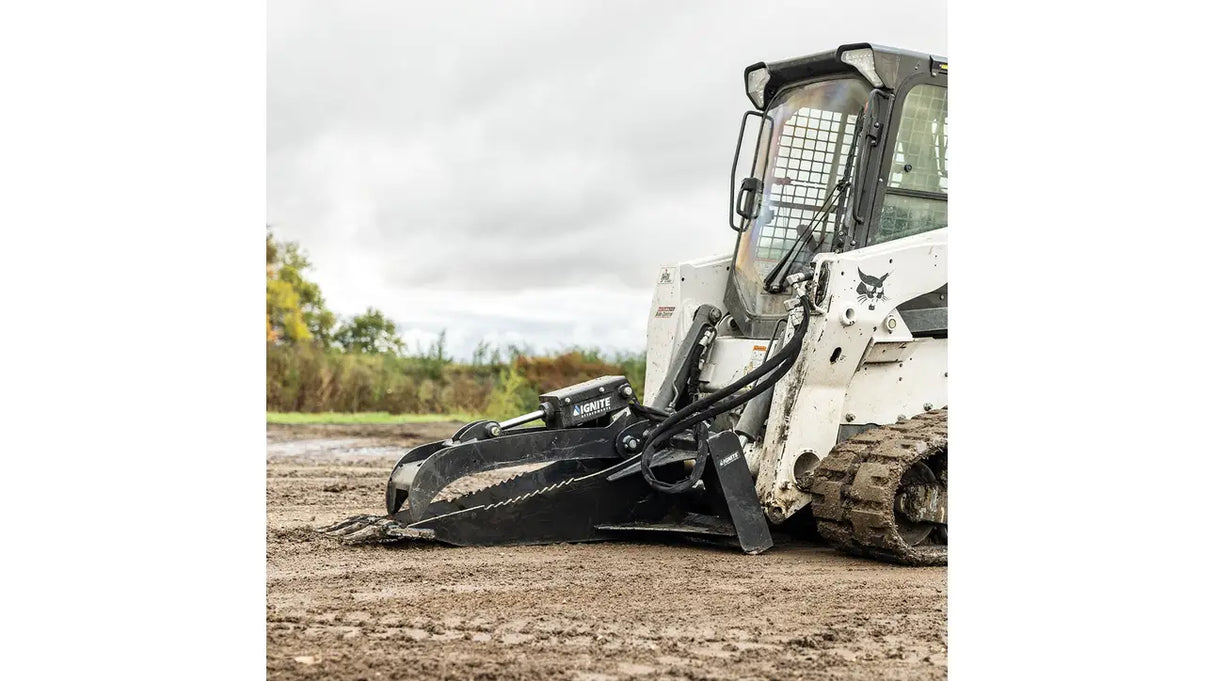 Ignite Attachments 46.6 in Skid Steer Stump Bucket