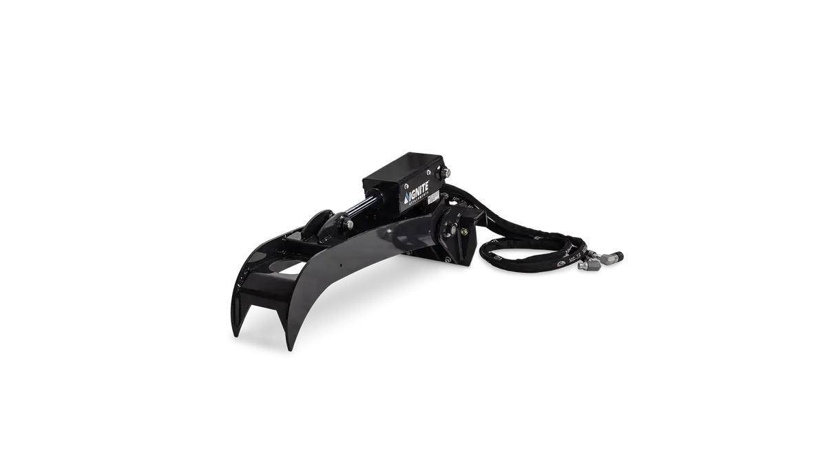 Ignite Attachments 46.6 in Skid Steer Stump Bucket Grapple