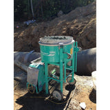 IMER Mix 120 Plus 4.25 cu ft 120V Vertical Shaft Mortar Mixer with iDust Grate