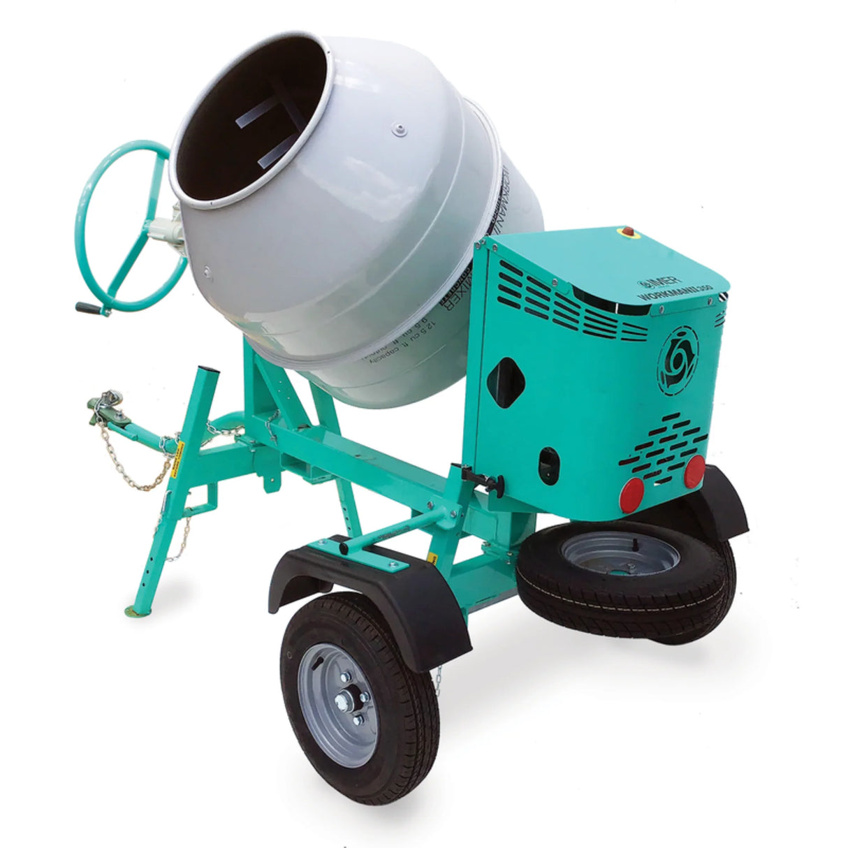 IMER Workman II 250 and 350 Towable Concrete Multi-Mixer