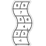 Newstripe Accessible Playground Hopscotch Stencil