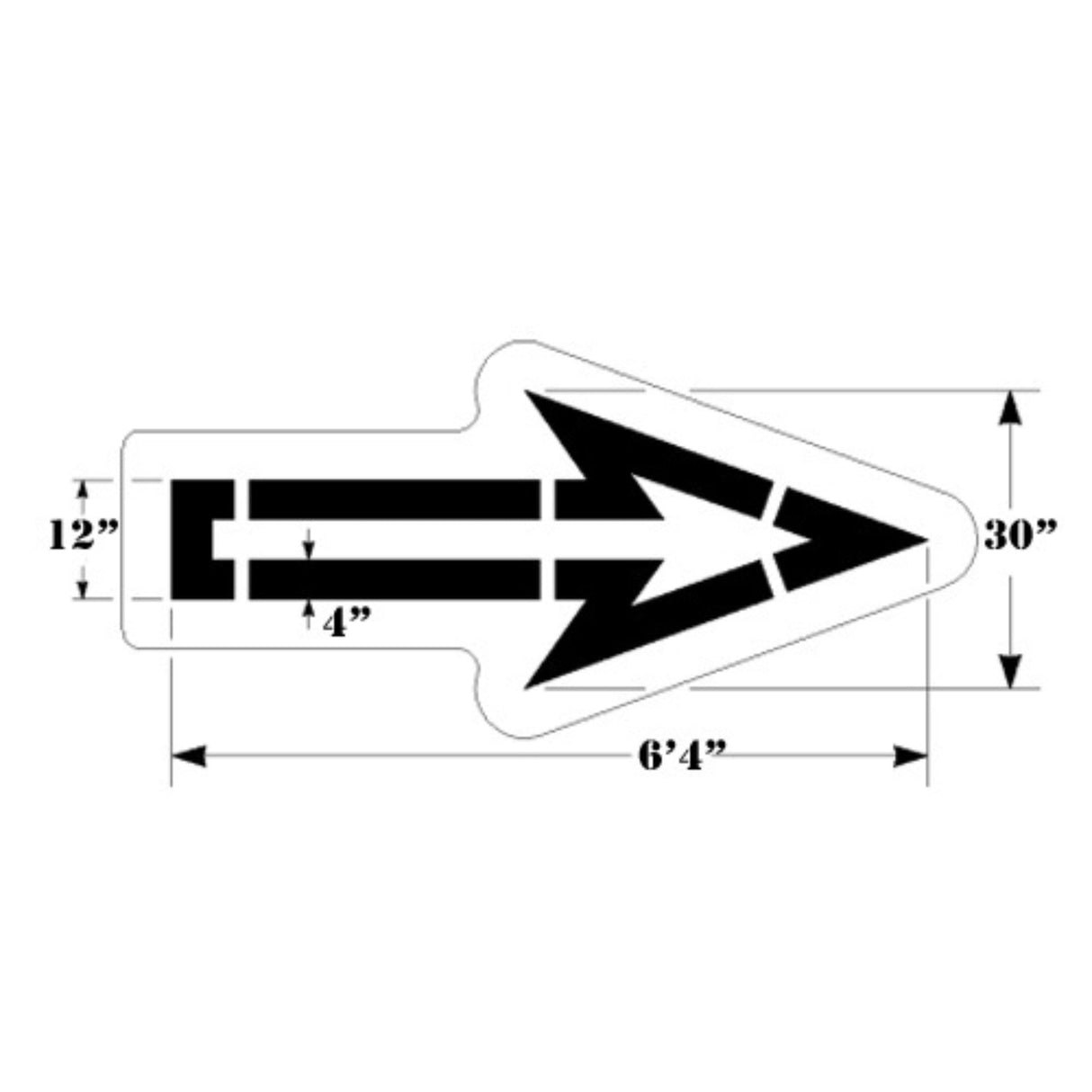 Newstripe Walmart Open Straight Arrow