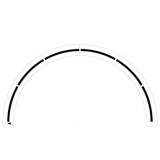 Newstripe Basketball 6 ft Center Circle Stencil