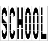Newstripe Federal SCHOOL Stencil