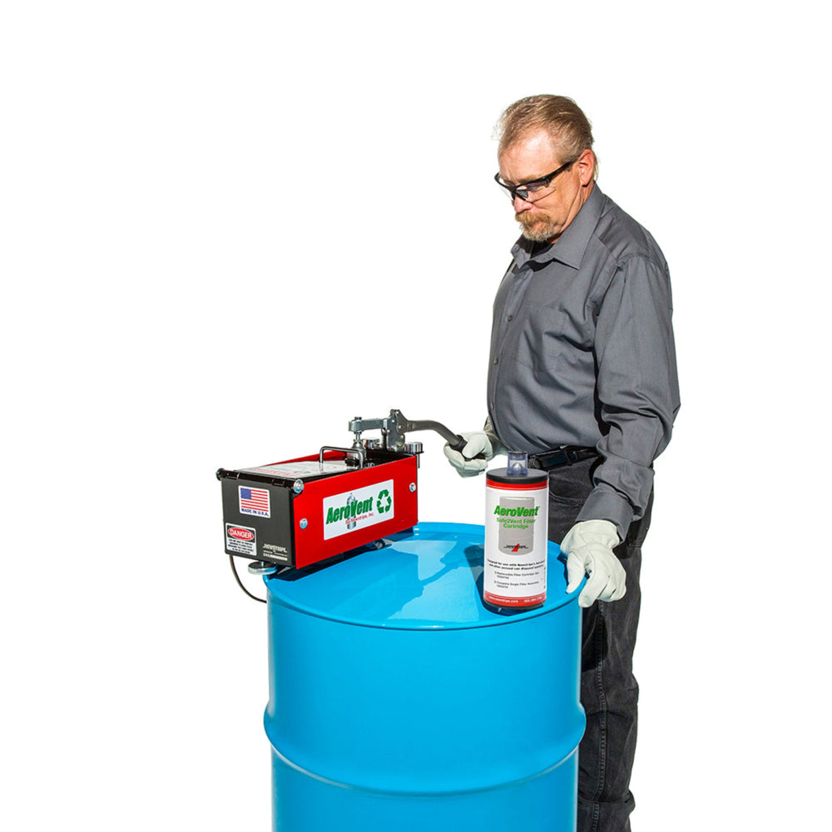 Newstripe AeroVent Standard Aerosol Can Disposal System