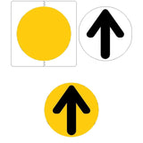 Newstripe Burger King 48 Inch Circle & Arrow Stencil