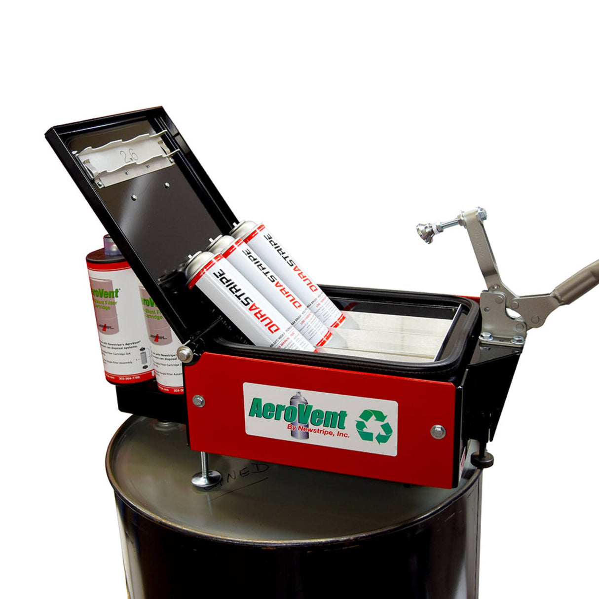 Newstripe AeroVent Crush 3X Aerosol Can Disposal System
