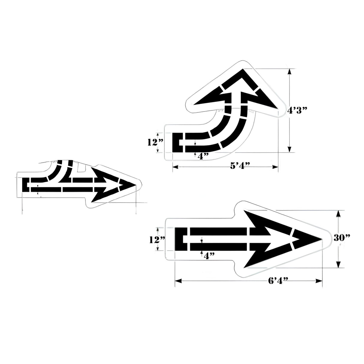 Newstripe Walmart Open Arrows Set
