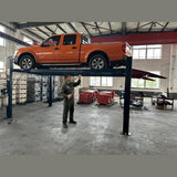 Katool KT-4M110PA 11,000 lb 4-Post Alignment Lift with 7,000 lb Rolling Jack