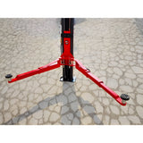 Katool KT-AS110D 11,000 lb Asymmetric Two-Post Lift — Direct Drive, Single-Point Lock Release