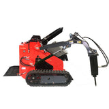 Katool KT-SK26B 23HP Mini Skid Steer Track Loader — 837 lb Lifting Capacity
