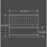 Loflin Fabrication Compact Tractor Pallet Fork Frame