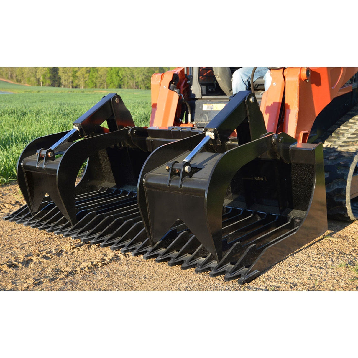 Loflin Fabrication Xtra Heavy Duty Rock Grapple Bucket