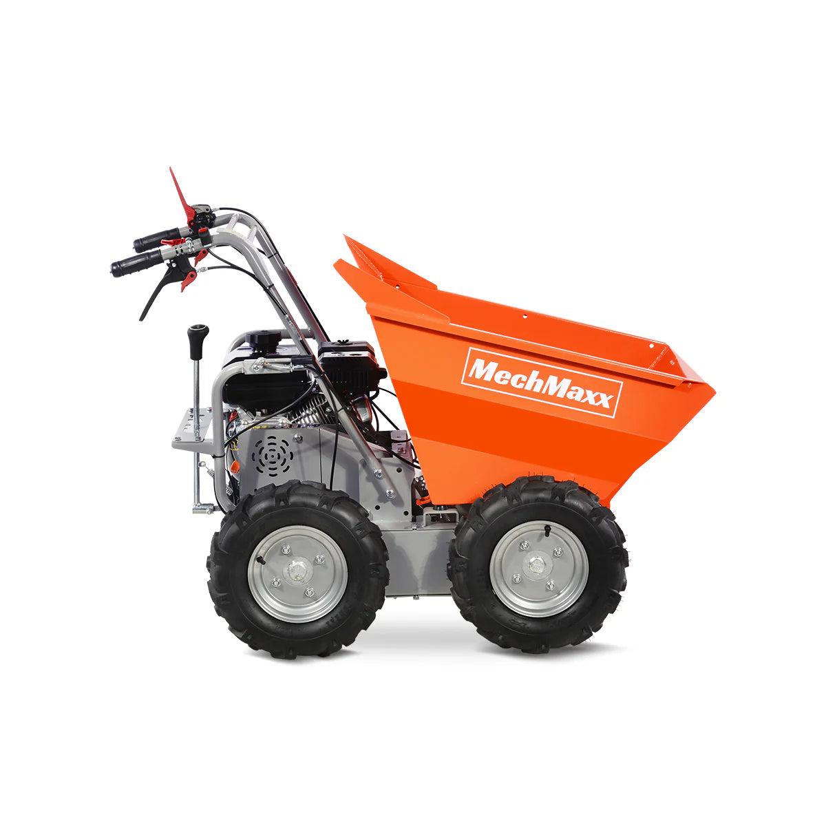 MechMaxx 660lbs Capacity 7HP Gas Powered Wheelbarrow  Cart T30 3F+1R Gearbox , T30
