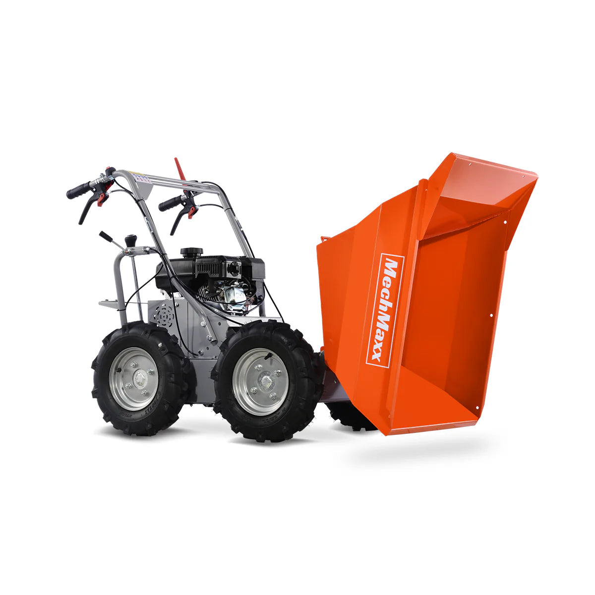 MechMaxx 660lbs Capacity 7HP Gas Powered Wheelbarrow  Cart T30 3F+1R Gearbox , T30