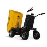 MechMaxx 1100lb Loading 1000W DC Motor 48V Battery Powered Hydraulic Tipping Dump Cart,  EH50