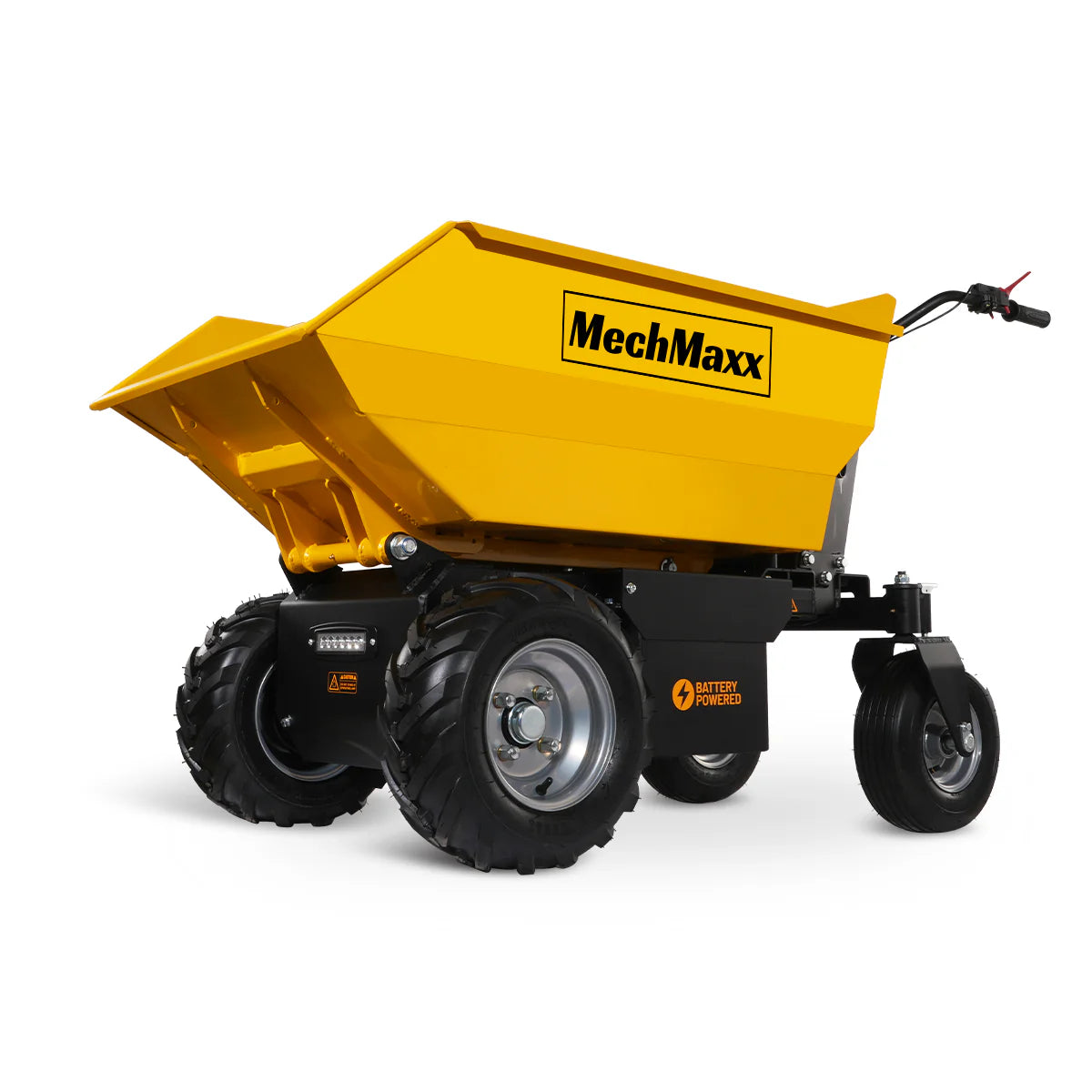 MechMaxx 1100lb Loading 1000W DC Motor 48V Battery Powered Hydraulic Tipping Dump Cart,  EH50