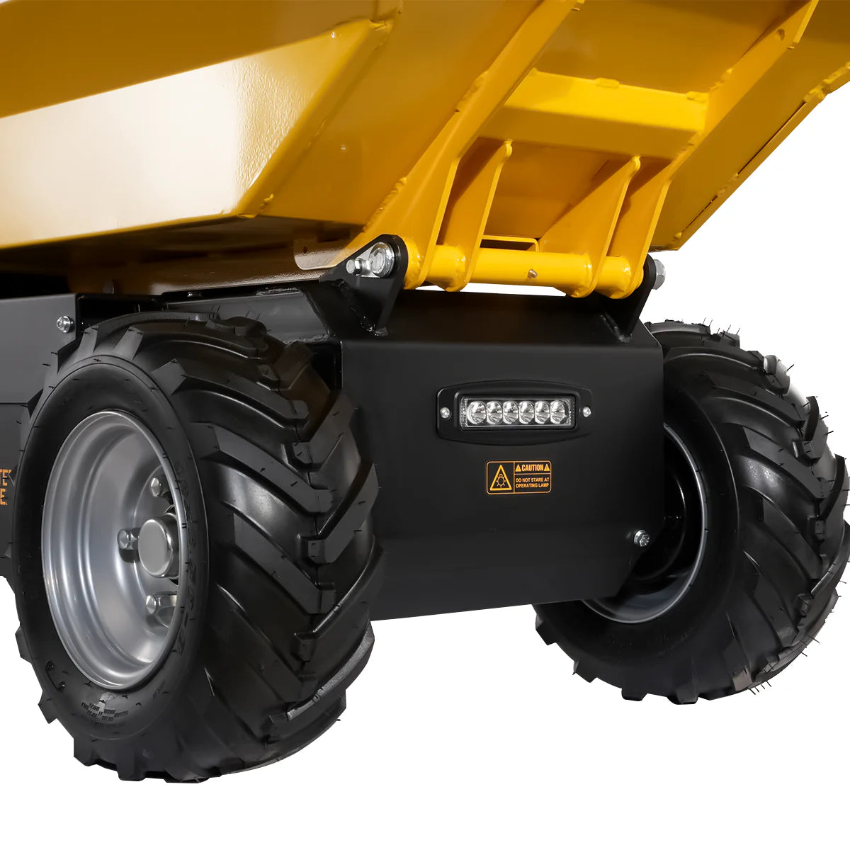 MechMaxx 1100lb Loading 1000W DC Motor 48V Battery Powered Hydraulic Tipping Dump Cart,  EH50