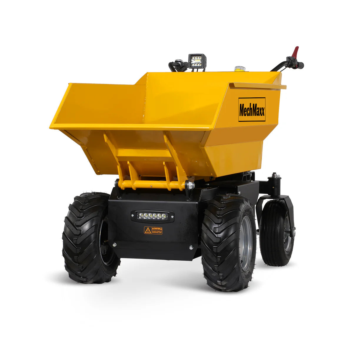 MechMaxx 1100lb Loading 1000W DC Motor 48V Battery Powered Hydraulic Tipping Dump Cart,  EH50