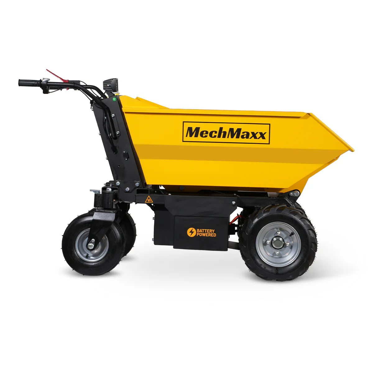 MechMaxx 1100lb Loading 1000W DC Motor 48V Battery Powered Hydraulic Tipping Dump Cart,  EH50