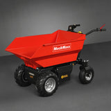 MechMaxx 1100lb Loading 1000W DC Motor 48V Battery Powered Hydraulic Tipping Dump Cart,  EH50