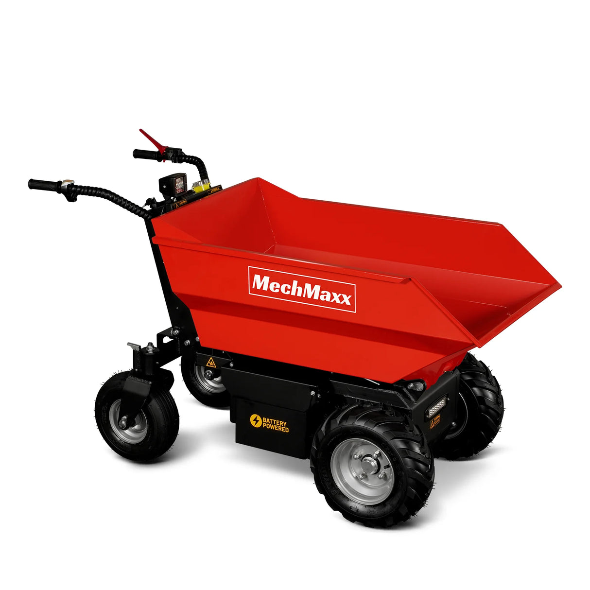 MechMaxx 1100lb Loading 1000W DC Motor 48V Battery Powered Hydraulic Tipping Dump Cart,  EH50
