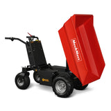 MechMaxx 1100lb Loading 1000W DC Motor 48V Battery Powered Hydraulic Tipping Dump Cart,  EH50