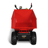 MechMaxx 1100lb Loading 1000W DC Motor 48V Battery Powered Hydraulic Tipping Dump Cart,  EH50
