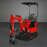 Mini Compact Excavator HONDA GX390 Engine,  65.7" Max. Digging Depth,  2280 LBS Operating Weight,  MEC10
