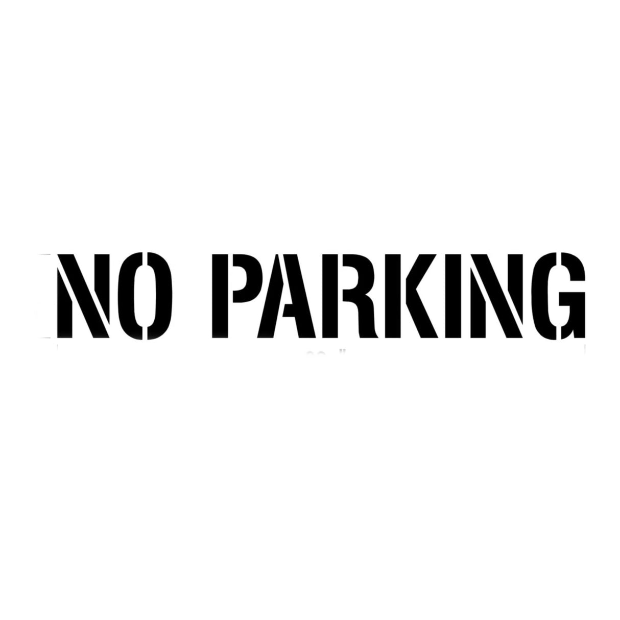 Newstripe NO PARKING Stencil