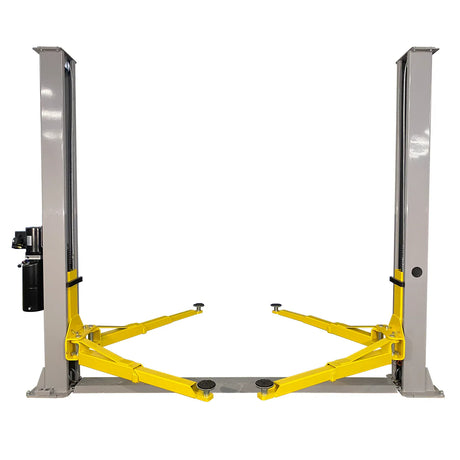 Triumph NT-9 9,000 lb Two-Post Floor Plate Lift, Low Ceiling