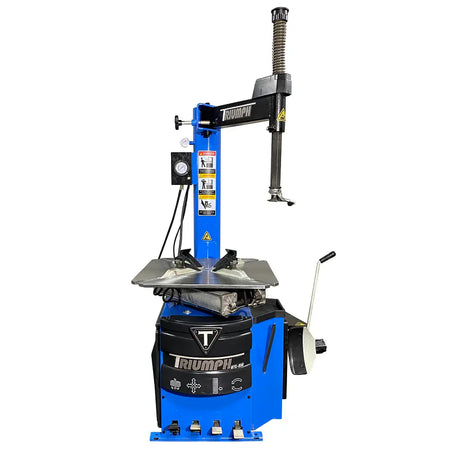 Triumph NTC-950 Tire Changer, Swing-Arm Rim Clamp, 16-28" Clamping, 5,500-lb Bead Breaker, 110V
