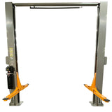 Triumph NTO-11A 11,000 lb Two-Post Auto Lift, Overhead Design with Truck Adapters