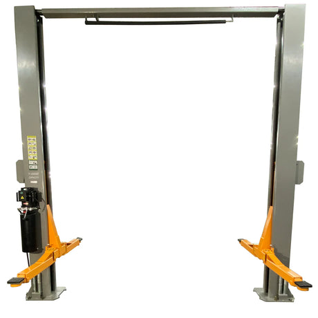 Triumph NTO-11A 11,000 lb Two-Post Auto Lift, Overhead Design with Truck Adapters