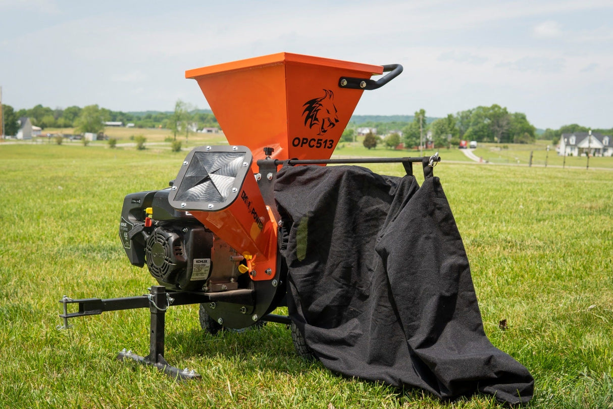 3-Inch 6.5 HP 196 cc Disk Chipper Shredder with Chip Bag