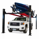 Olympic Equipment Extra-Wide Portable Boat & Trailer Storage 4-Post Lift HDMBL-10
