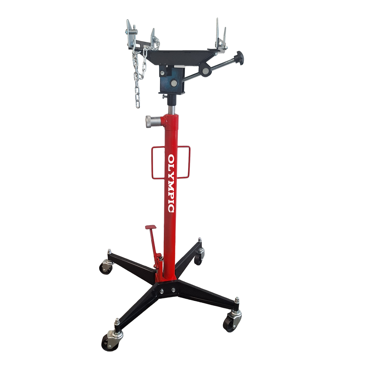 Olympic Equipment 1,100 lb Single-Stage Transmission Jack TJ-1101A