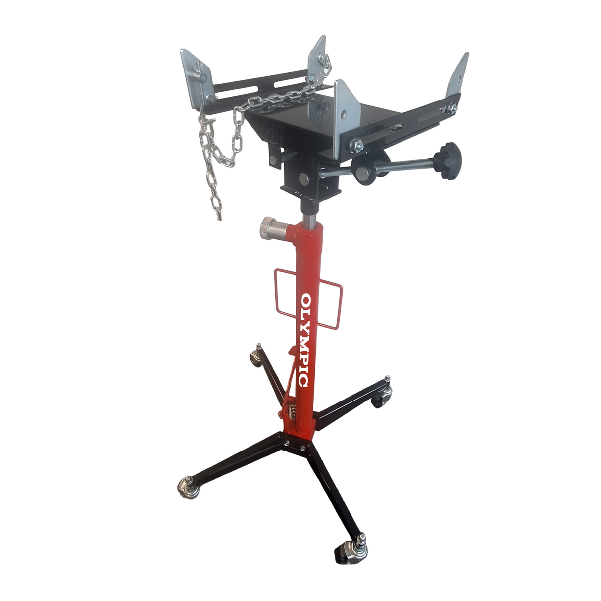 Olympic Equipment 1,100 lb Single-Stage Transmission Jack TJ-1101A