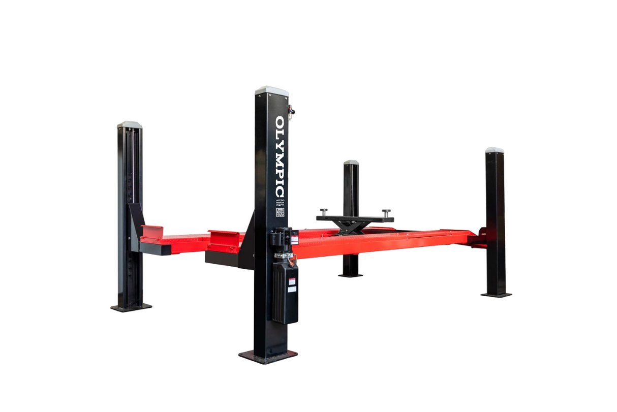 Olympic Equipment 11,000 lb Open-Front 4-Post Alignment Lift 4PHDXLA-11