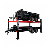 Olympic Equipment 9,000 lb Portable Boat & Trailer Storage 4-Post Lift HDMBL-9