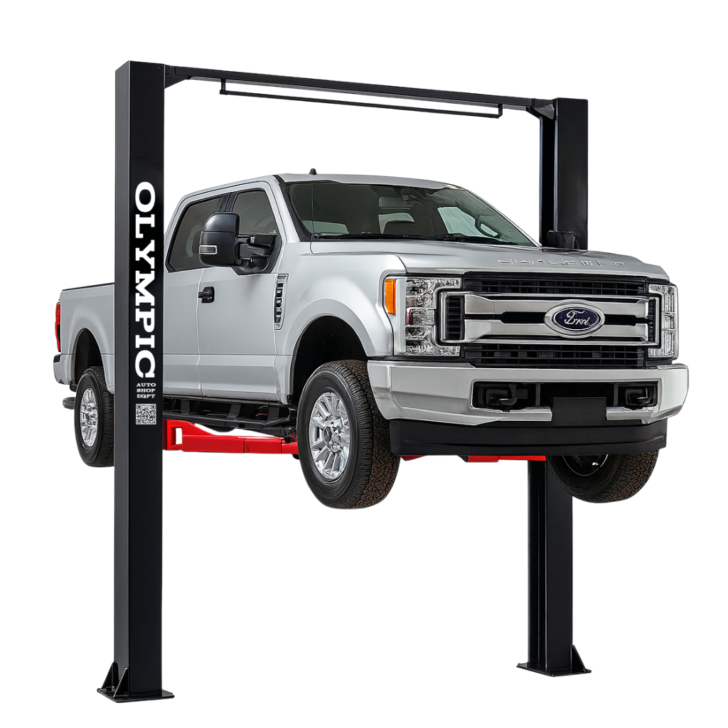 Olympic Equipment 15,000 lb HD Clearfloor 2-Post Car Lift 2PCFHD-15