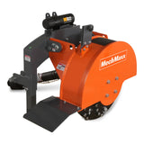 MechMaxx 3-Point PTO Stump Grinder with 34 Carbide Teeth (PTO Shaft Included with Slip Clutch), for 15-45HP Tractor, SG24 – Orange