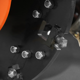 MechMaxx 3-Point PTO Stump Grinder with 34 Carbide Teeth (PTO Shaft Included with Slip Clutch), for 15-45HP Tractor, SG24 – Orange