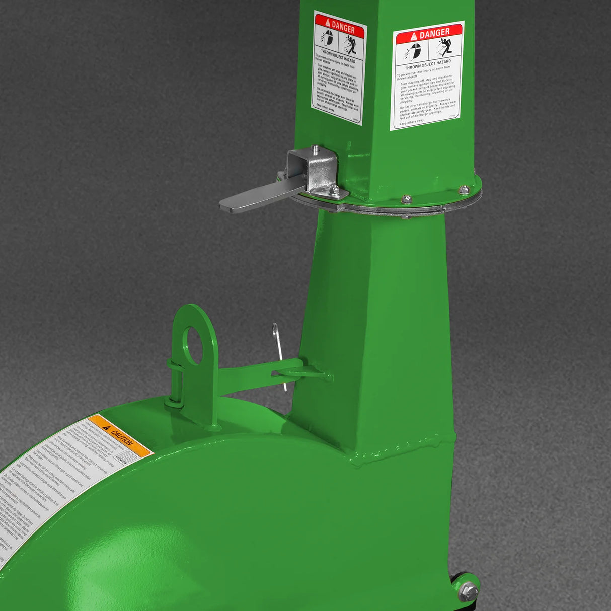 MechMaxx 3-Point PTO Stump Grinder & Wood Chipper Bundle – Green